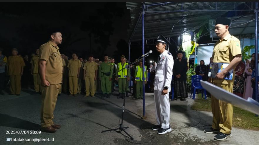 Dukuh Keputren Alm. Slamet Wintala Berpulang, Lurah Pleret Pimpin Upacara Pemberangkatan Jenazah